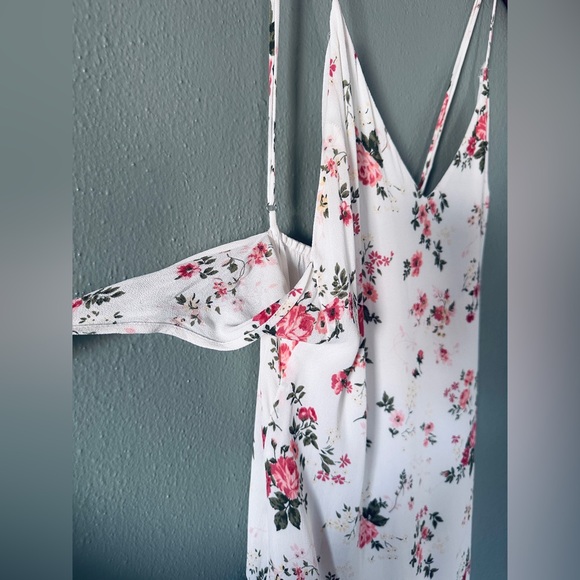 REFORMATION Dietrich Flourish Midi Coquette Slip Dress Spring Bridesmaid size 8 - Picture 13 of 16